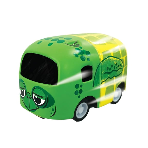 Cutie Critters Turtle from Deluxebase. Pull Back Small Sea Animal Toy Car. Perfect Turtle Gift for Kids
