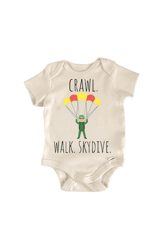 Skydive Skydiving Newborn Baby Bodysuit