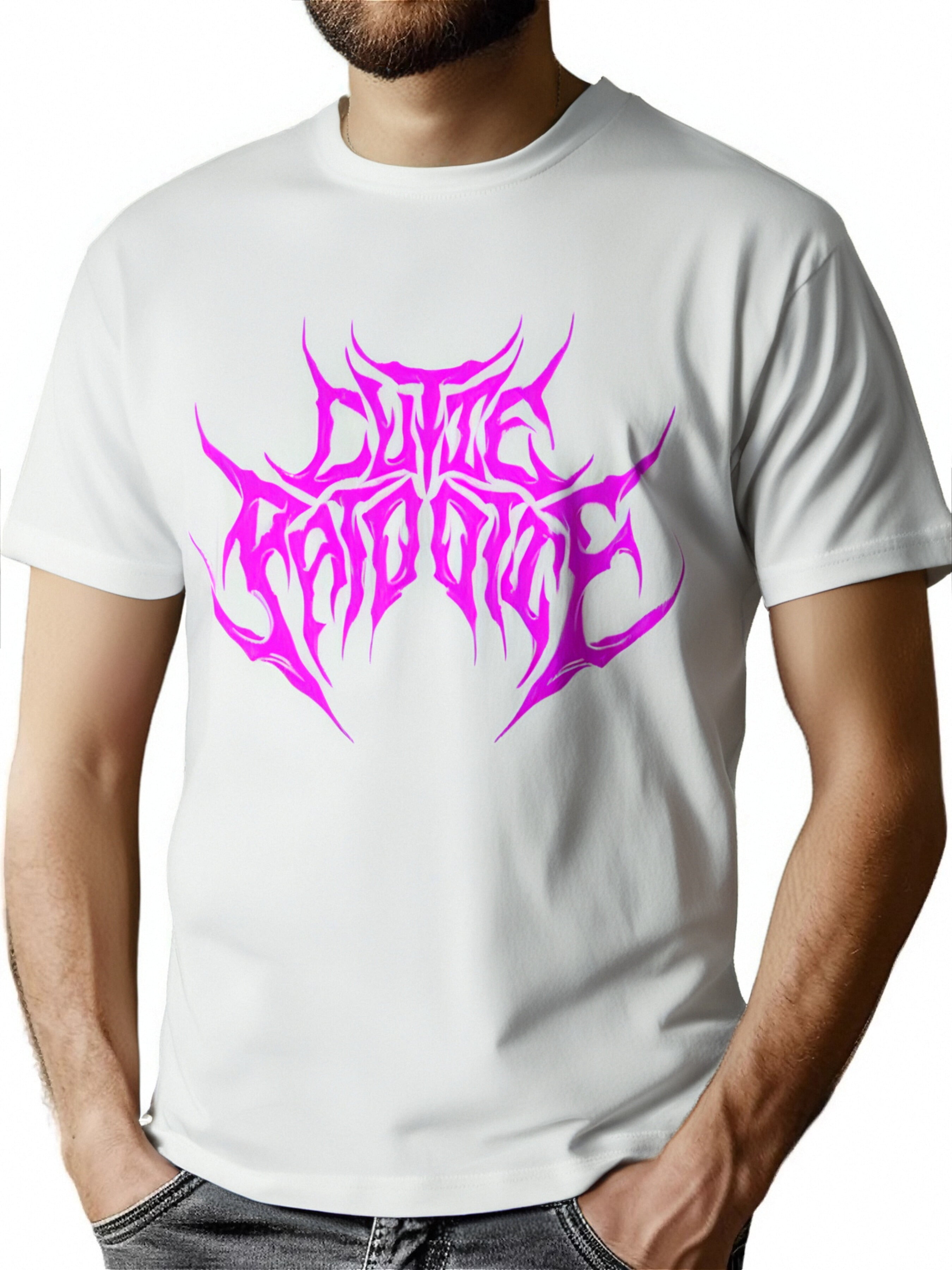Cutie Patootie death metal sweetheart design Funny Men's Short Sleeve ...