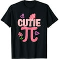 thumbnail image 1 of Cutie Pi Day Funny Cute Nerd Geek Pretty Math Butterfly T-Shirt, 1 of 4