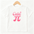 thumbnail image 1 of Cutie Pi Math Girls Graphic Tee, Funny Leopard School Day 100% Cotton Kids Short Sleeve T-Shirt, 1 of 5