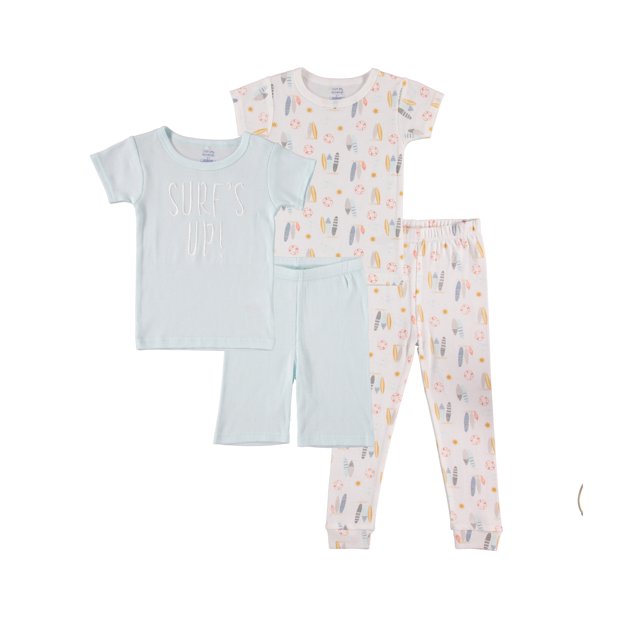 Cutie Pie Dreamers Baby Boy & Toddler Boy 4 PC Tight Fit Cotton