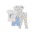 thumbnail image 1 of Cutie Pie Dreamers Baby Boy & Toddler Boy 4 PC Tight Fit Cotton Sleepwear Pajamas, Sizes 12 Months-4T 12M-4T, 1 of 2