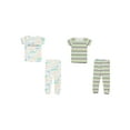 thumbnail image 1 of Cutie Pie Dreamers Baby Boy & Toddler Boy 4 PC Tight Fit Cotton Sleepwear Pajamas, Sizes 12 Months-4T 12M-4T, 1 of 2