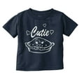 thumbnail image 1 of Cutie Pie Funny Food Saying Adorable Youth T Shirt Tee Girls Infant Toddler Brisco Brands 12M, 1 of 5