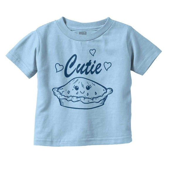 Cutie Pie Funny Food Saying Adorable Youth T Shirt Tee Girls Infant Toddler Brisco Brands 5T