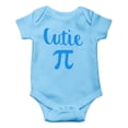 thumbnail image 1 of Cutie Pie - Math Parody Pi Symbol - Cute Geek Outfit - Cute One-Piece Infant Baby Bodysuit, 1 of 4