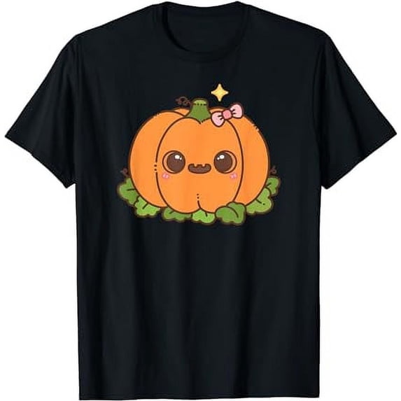 Cutie Pumpkin With Bow, Halloween, Horror Lover Gifts T-Shirt