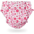 thumbnail image 1 of CutiePlusU Adult Cloth Diaper Washable Adult Pocket Nappy Cover Adjustable Reusable Breathable Leak Free - Pink Dot, 1 of 3