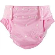 CutiePlusU Adult Cloth Diaper Washable Adult Pocket Nappy Cover Adjustable Reusable Breathable Leak Free Pink