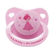 CutiePlusU Adult Sized Pacifier Big Shield Dummy for Men Women Cute Prints Pink