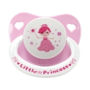CutiePlusU Adult Sized Pacifier Big Shield Dummy for Men Women Cute Prints White Pink