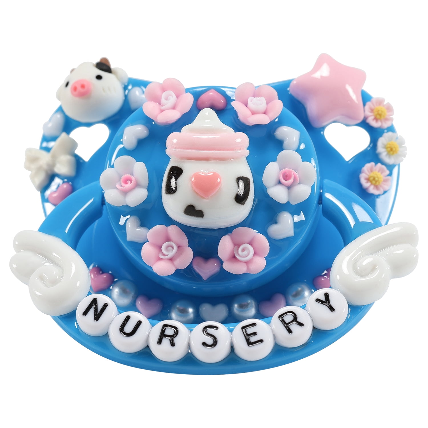 CutiePlusU Adult Sized Pacifier Dummy Big Shield DIY Handmade