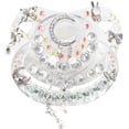 thumbnail image 1 of CutiePlusU Adult Sized Pacifier Large Shield Dummy Crystal DIY Handmade, 1 of 7