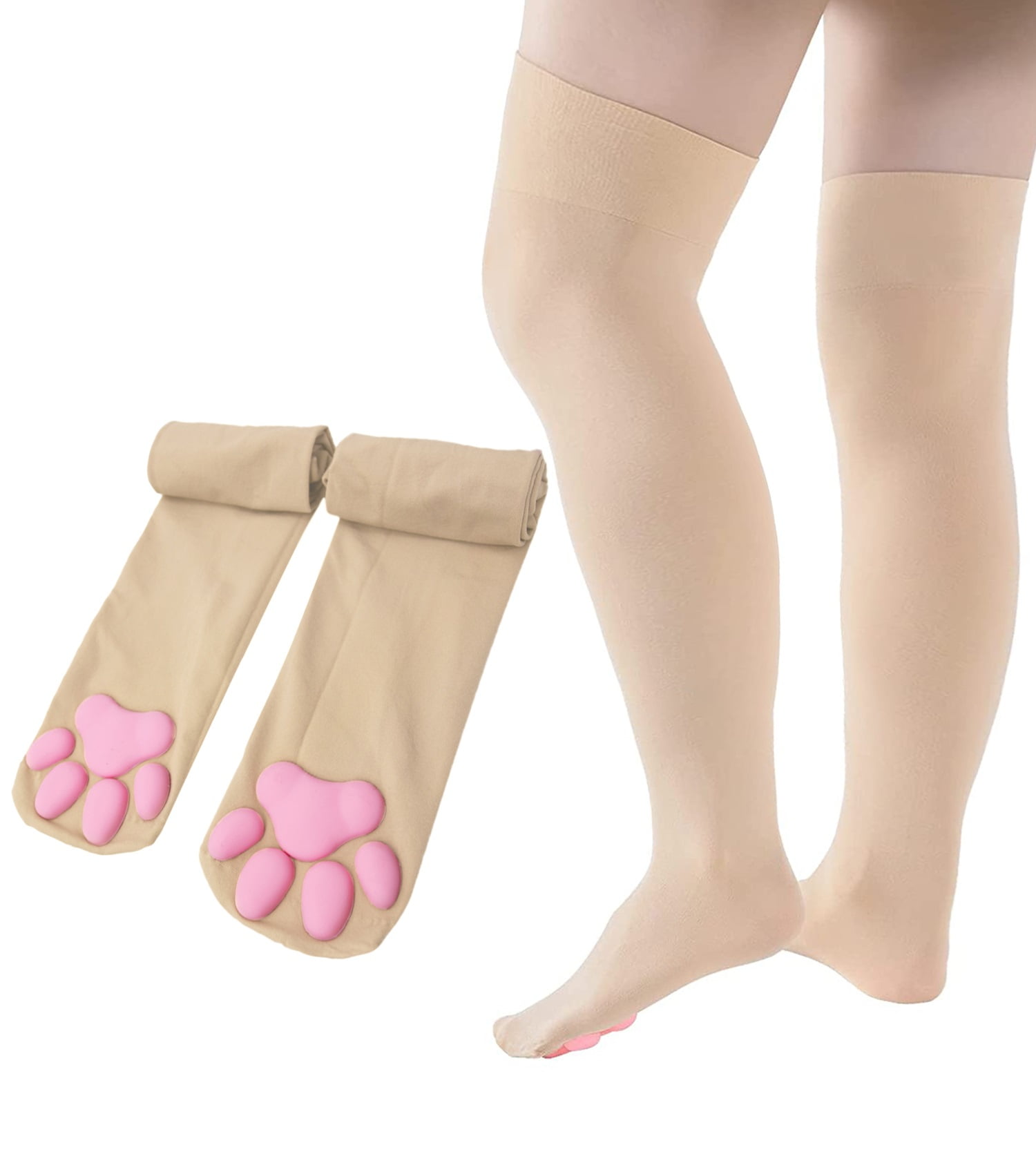 Thigh high kitten outlet