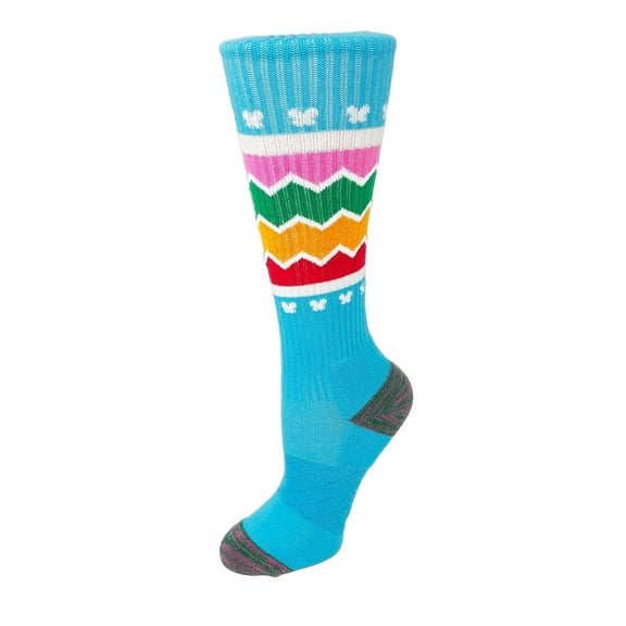 Cutieful Compression Socks Platinum Color: Turquoise, Size: S/M