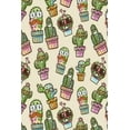 thumbnail image 1 of Cutieful Compression Socks Prints Color: Cool Cact-Guy, Size: One Size, 1 of 1