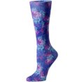 thumbnail image 1 of Cutieful Compression Socks Prints Color: Neon Tropics, Size: One Size, 1 of 1
