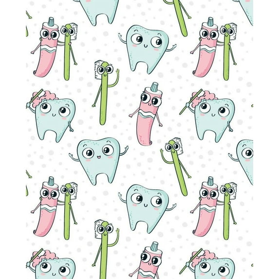 Cutieful Compression Socks Prints Color: Toothbrush Buddies, Size: OS