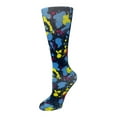thumbnail image 1 of Cutieful Compression Socks Prints Wide Calf Color: Paint Splatter, Size: OS Wide Calf, 1 of 1