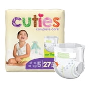 Cuties Baby Diapers, Size 5, 27 Count