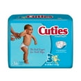 thumbnail image 1 of Cuties CR3001 Size 3 Baby Diapers-144/Case, 1 of 3