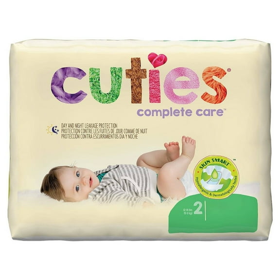 Cuties Complete Care Diapers, Size 2 (CS/200)