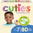 thumbnail image 1 of Cuties Hypoallergenic Skin Smart Baby Diapers, Size 7, 80 Count, 1 of 8