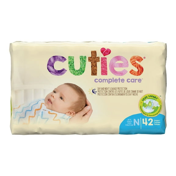 Cuties Premium Diaper, Newborn (CS/4)