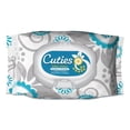 thumbnail image 1 of 1 piece Cuties Premium Wipes, Unscented, White, 72 Wipes/Pack, 12 Packs/Carton, 1 of 1