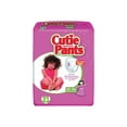 thumbnail image 1 of Cuties Refastenable Training Pants for Girls 3T-4T, up to 32-40 lbs., 1 of 5