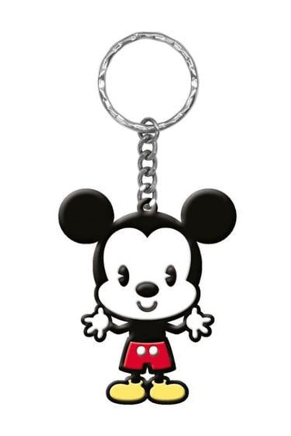 Cuties Soft Touch PVC Key Ring: Mickey