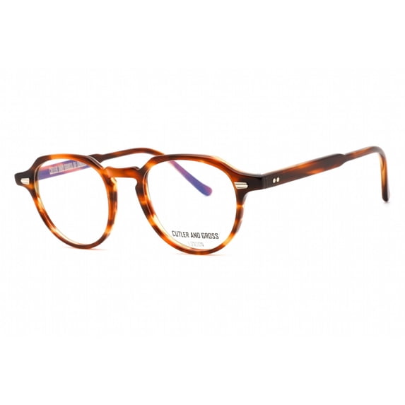 Cutler And Gross CG1313 005 Unisex Brown Acetate Frame Eyeglasses