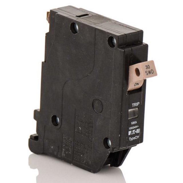 Cutler Hammer 30 Amp Single Pole Circuit Breaker CHF130