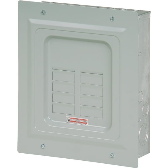 Cutler-Hammer BR Series BR816L125FP Load Center Flush Mounting 125 A Main Lug Breaker/Load Center 8-Space