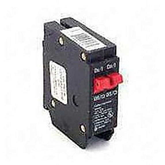 Cutler-Hammer BR1515 15-15A 1 Pole Duplex Circuit Breaker - Black 1 Pack