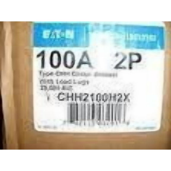 Cutler Hammer CHH2100H2X 2 Pole 100 Amp 240v 25kA Circuit Breaker CHH