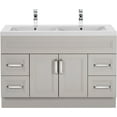 thumbnail image 1 of Cutler Kitchen And Bath Urb48dbt Urban 48" Free Standing Double Vanity Set - Morning Dew, 1 of 6