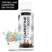 Cutler Nutrition Liquid L-Carnitine Supplement with Acetyl L-Carnitine & L-Carnitine Tartrate Forms - Pre Workout Formula for Optimal Absorption, Energy & Muscle Support, Sour Gummy Flavor