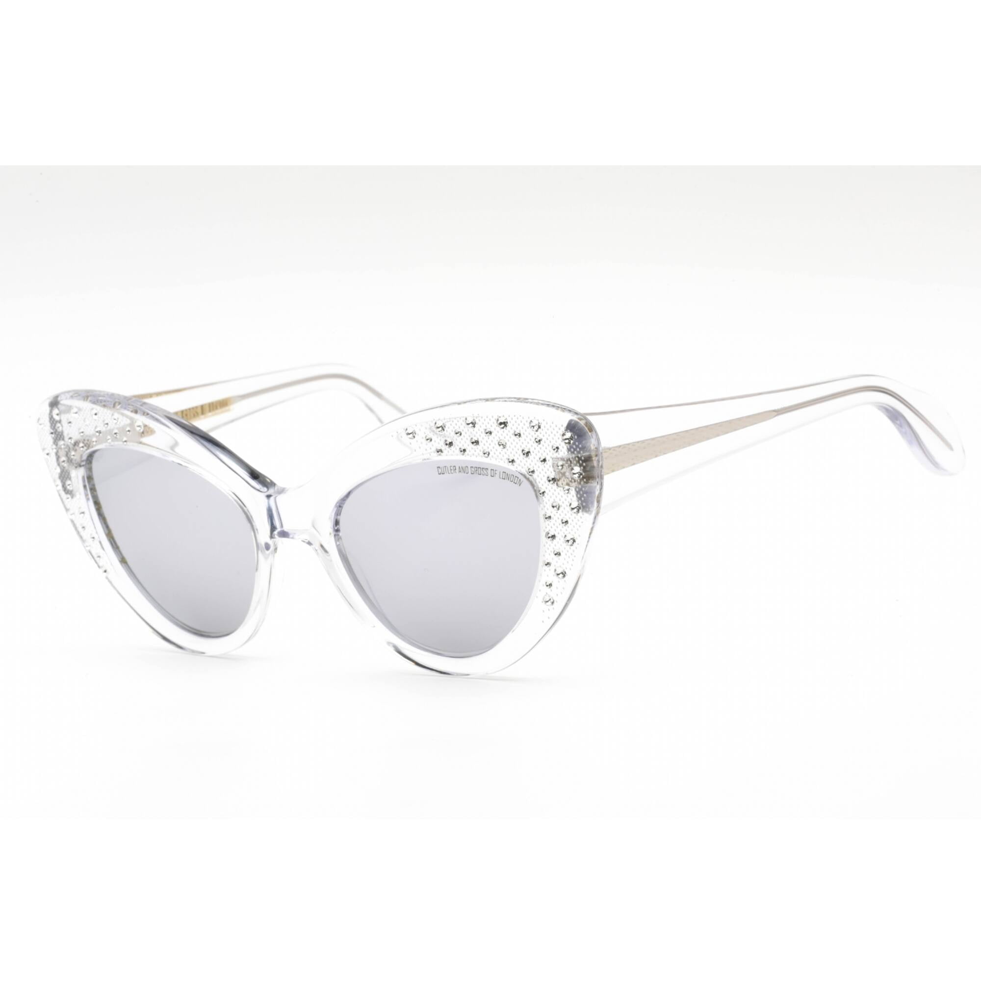 NEW CUTLER AND GROSS CG1286S 002 CRYSTAL GREY WOMEN SUNGLASSES Cutler and Gross Sunglasses for Women for sale | eBay main image 3