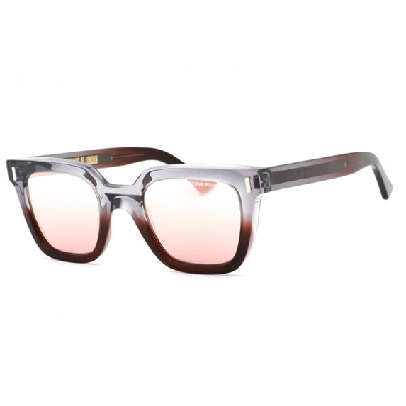 Cutler and Gross CG1305S 007 Unisex Red Rectangular Sunglasses