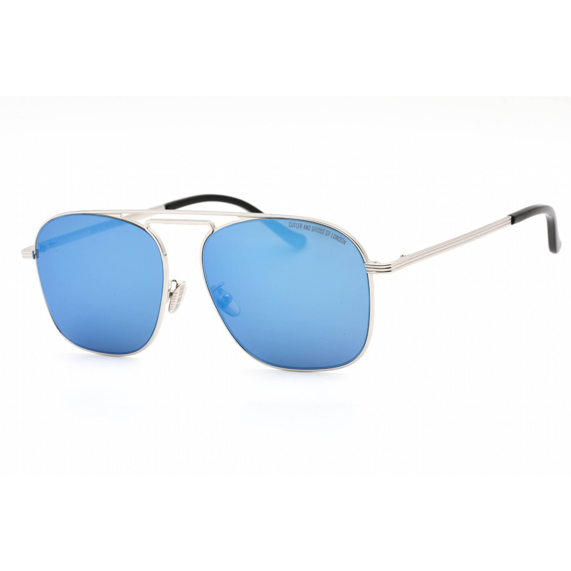 Cutler and Gross CG1310S 007 Men's Silver/Black Frame Sunglasses