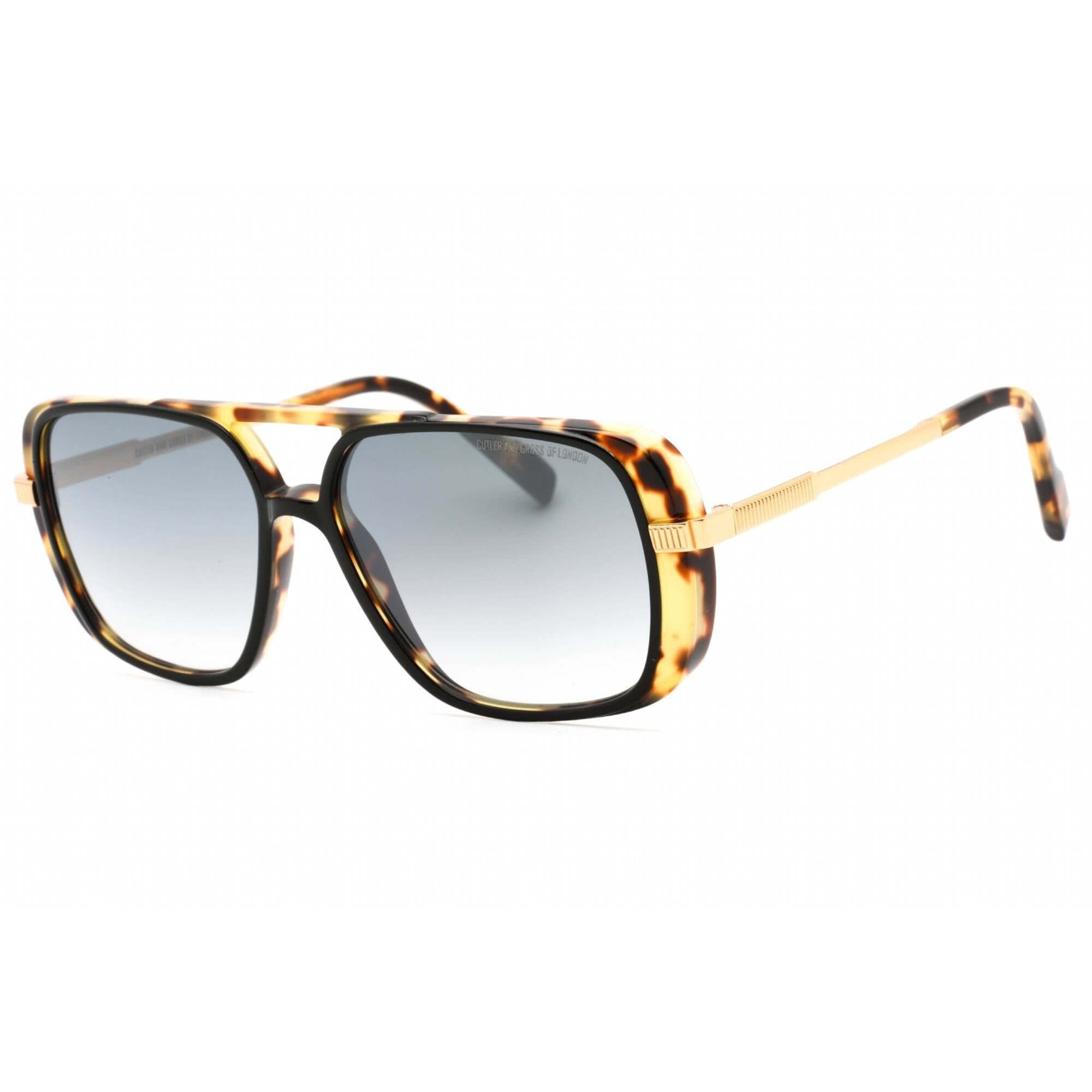 Cutler and Gross CG1345S 002 Unisex Camo Grad Grey Sunglasses