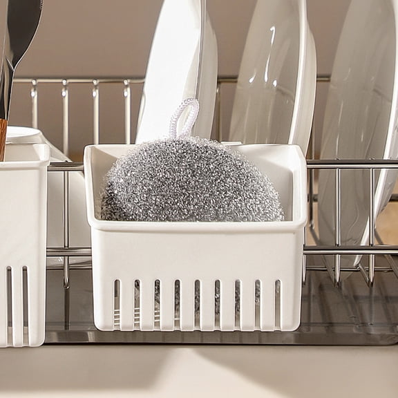 Sleek Cutlery Drying Rack Holder | Minimalist Multi-Compartment Drainer | Kitchen Organization Essential ()