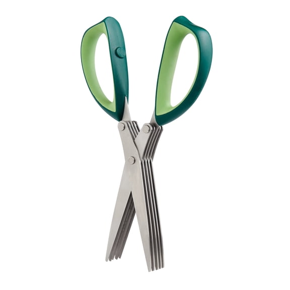 Cutlery-Pro 5-Blade Herb Scissors and Kitchen Shears, Cat Cora Approved, Stainless Steel Blades
