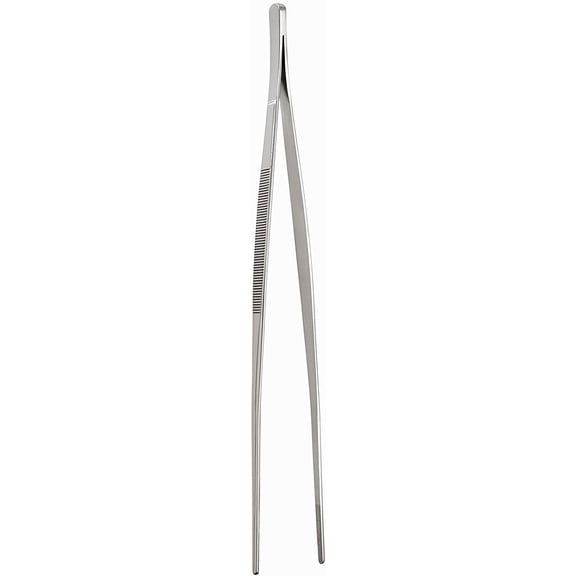 Cutlery-Pro Straight Culinary Precision Tong, Cat Cora Approved, Stainless Steel