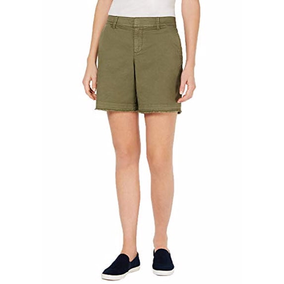 Cutoff Shorts Green Licorice 14