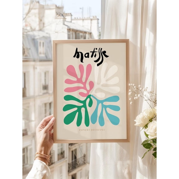 Cutout Inspired Papiers Decoupes Color Block 53 Poster