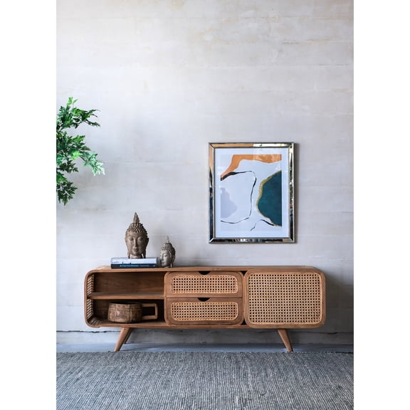 Cutouts for Cords / Perfect for Main Living Areas / Style Your Media Setup