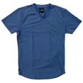 thumbnail image 1 of Cuts Clothing Men's Curve Hem V-Neck Signature Slim Fit PYCA Pro Tee T-Shirt (Small, Vintage), 1 of 2